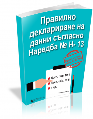 Правилно деклариране на данни съгласно Наредба № Н-13 - практическо ръководство